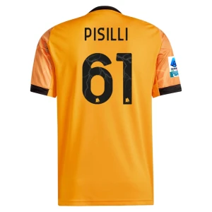 Fotbalové Dresy AS Roma Pisilli #61 Venkovní 2025/26