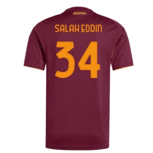 Fotbalové Dresy AS Roma Salah Eddin #34 Domácí 2025/26
