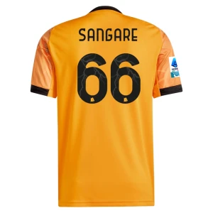 Fotbalové Dresy AS Roma Sangare #66 Venkovní 2025/26