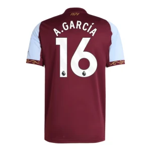 Fotbalové Dresy Aston Villa A. Garcia #16 Domácí 2025/26