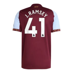 Fotbalové Dresy Aston Villa J. Ramsey #41 Domácí 2025/26