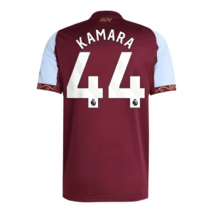 Fotbalové Dresy Aston Villa Kamara #44 Domácí 2025/26