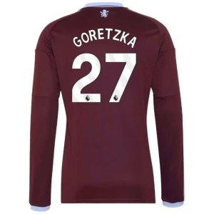 Fotbalové Dresy Aston Villa Leon Goretzka #27 Domácí 2026-27 Dlouhý Rukáv