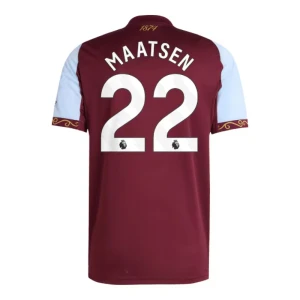Fotbalové Dresy Aston Villa Maatsen #22 Domácí 2025/26