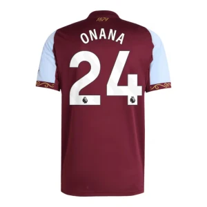 Fotbalové Dresy Aston Villa Onana #24 Domácí 2025/26