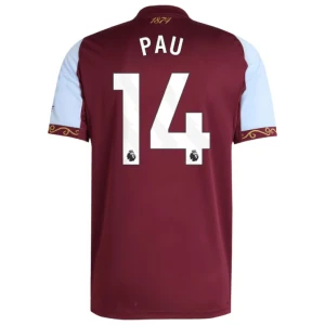 Fotbalové Dresy Aston Villa Pau #14 Domácí 2025/26