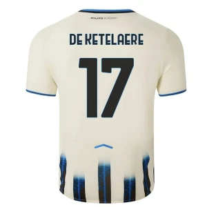 Fotbalové Dresy Atalanta BC De Ketelaere #17 Venkovní 2025/26