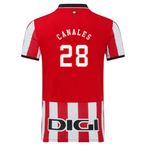 Fotbalové Dresy Athletic Club Bilbao Canales #28 Domácí 2025/26