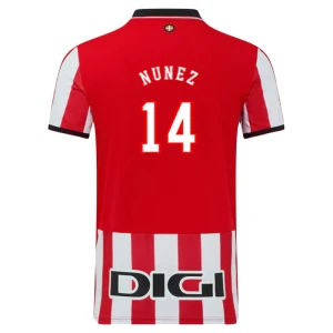 Fotbalové Dresy Athletic Club Bilbao Nunez #14 Domácí 2025/26