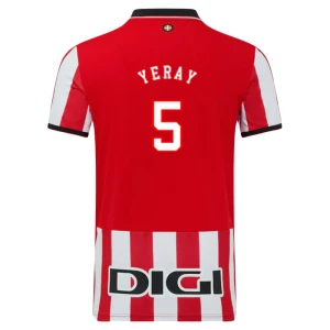 Fotbalové Dresy Athletic Club Bilbao Yeray #5 Domácí 2025/26