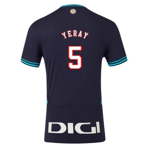 Fotbalové Dresy Athletic Club Bilbao Yeray #5 Venkovní 2025/26