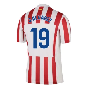 Fotbalové Dresy Atlético Madrid J. Alvarez #19 Domácí 2025/26