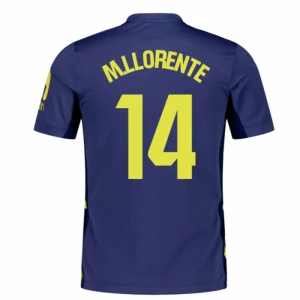 Fotbalové Dresy Atlético Madrid M. Marcos Llorente #14 Venkovní 2025/26