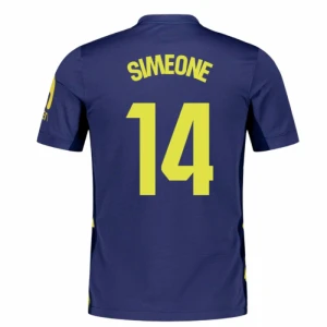 Fotbalové Dresy Atlético Madrid Simeone #14 Venkovní 2025/26