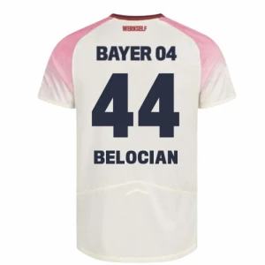Fotbalové Dresy Bayer 04 Leverkusen Belocian #44 Venkovní 2025/26