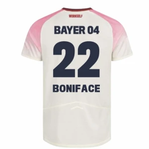 Fotbalové Dresy Bayer 04 Leverkusen Boniface #22 Venkovní 2025/26