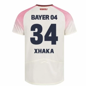 Fotbalové Dresy Bayer 04 Leverkusen Granit Xhaka #34 Venkovní 2025/26