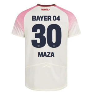 Fotbalové Dresy Bayer 04 Leverkusen Maza #30 Venkovní 2025/26