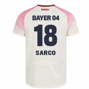 Fotbalové Dresy Bayer 04 Leverkusen Sarco #18 Venkovní 2025/26