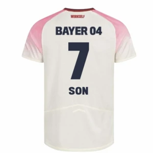 Fotbalové Dresy Bayer 04 Leverkusen Son Heung-min #7 Venkovní 2025/26