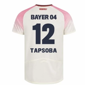 Fotbalové Dresy Bayer 04 Leverkusen Tapsoba #12 Venkovní 2025/26