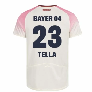 Fotbalové Dresy Bayer 04 Leverkusen Tella #23 Venkovní 2025/26