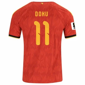 Fotbalové Dresy Belgie Jérémy Doku #11 MS 2026 Domácí