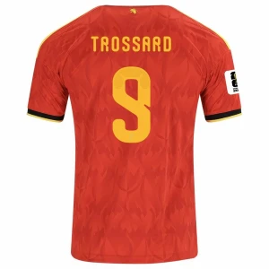 Fotbalové Dresy Belgie Trossard #9 MS 2026 Domácí