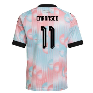Fotbalové Dresy Belgie Yannick Carrasco #11 MS 2026 Venkovní