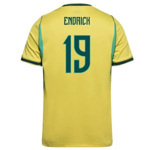 Fotbalové Dresy Brazílie Endrick #19 MS 2026 Domácí