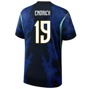 Fotbalové Dresy Brazílie Endrick #19 MS 2026 Venkovní