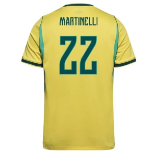 Fotbalové Dresy Brazílie Gabriel Martinelli #22 MS 2026 Domácí
