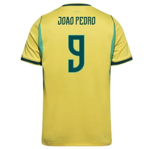 Fotbalové Dresy Brazílie Joao Pedro #9 MS 2026 Domácí