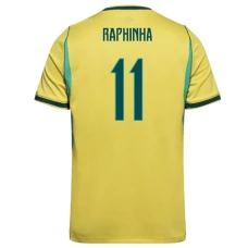 Fotbalové Dresy Brazílie Raphinha #11 MS 2026 Domácí