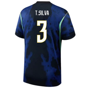 Fotbalové Dresy Brazílie Thiago Silva #3 MS 2026 Venkovní