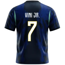 Fotbalové Dresy Brazílie Vinicius Junior #7 MS 2026 Venkovní