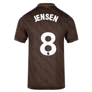 Fotbalové Dresy Brentford FC Jensen #8 Venkovní 2025/26