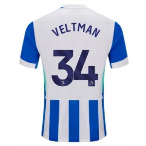 Fotbalové Dresy Brighton Hove Albion Veltman #34 Domácí 2025/26
