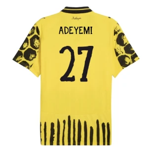 Fotbalové Dresy BVB Borussia Dortmund Adeyemi #27 Domácí CWC Evonik 2025/26