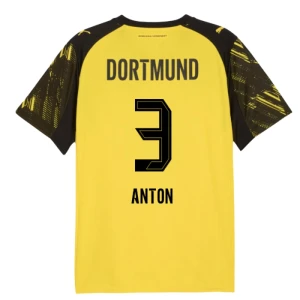 Fotbalové Dresy BVB Borussia Dortmund Anton #3 Domácí 2025/26