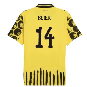 Fotbalové Dresy BVB Borussia Dortmund Beier #14 Domácí CWC Evonik 2025/26