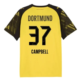 Fotbalové Dresy BVB Borussia Dortmund Campbell #37 Domácí 2025/26