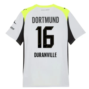 Fotbalové Dresy BVB Borussia Dortmund Duranville #16 Venkovní 2025/26