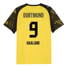 Fotbalové Dresy BVB Borussia Dortmund Erling Haaland #9 Domácí 2025/26