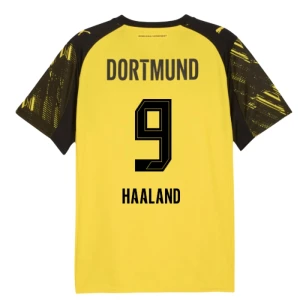 Fotbalové Dresy BVB Borussia Dortmund Erling Haaland #9 Domácí 2025/26