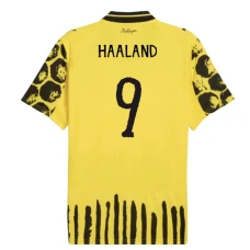 Fotbalové Dresy BVB Borussia Dortmund Erling Haaland #9 Domácí CWC Evonik 2025/26