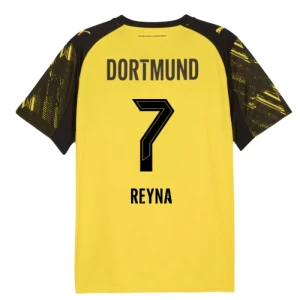Fotbalové Dresy BVB Borussia Dortmund Reyna #7 Domácí 2025/26