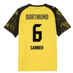 Fotbalové Dresy BVB Borussia Dortmund Sammer #6 Domácí 2025/26
