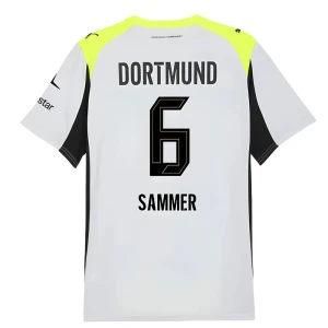 Fotbalové Dresy BVB Borussia Dortmund Sammer #6 Venkovní 2025/26
