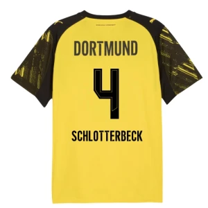 Fotbalové Dresy BVB Borussia Dortmund Schlotterbeck #4 Domácí 2025/26